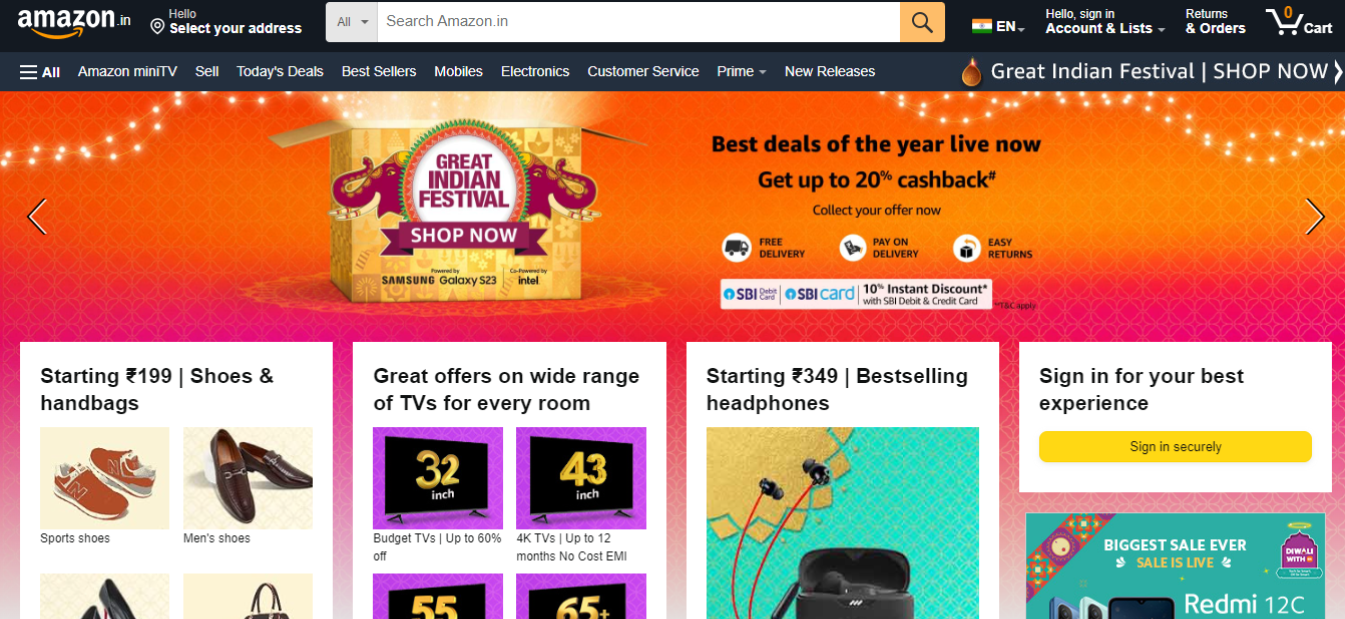 Learn how Amazon: Bundling Festive Joy with Prime Benefits