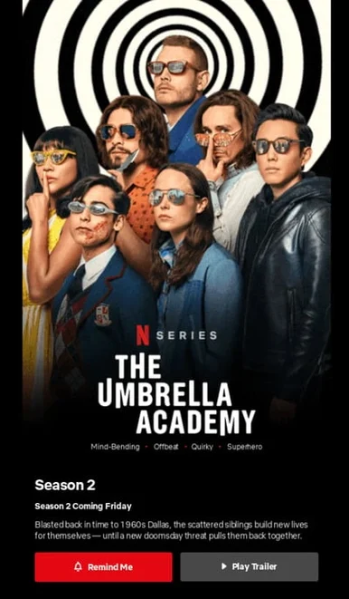 Netflix email signup section featuring personalized show recommendations, new release alerts, and a bold black-and-red design - an example of high-converting email strategies that businesses in South Delhi can replicate using advanced tools like Boldinbox.