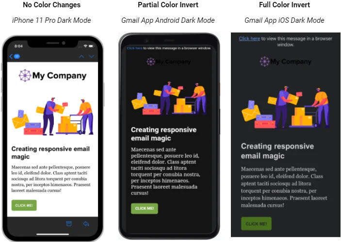Dark Mode Optimization & Accessibility